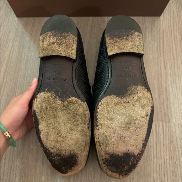 Barely Worn Louis Vuitton Souliers Shoes Men’s Size 8.5 - Picture 3 of 4